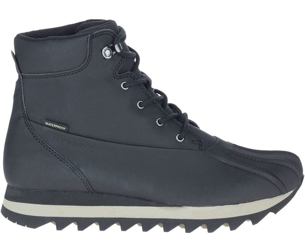 Merrell Støvler Herre - Alpine Brevig Polar Waterproof - Sort - VQY328650